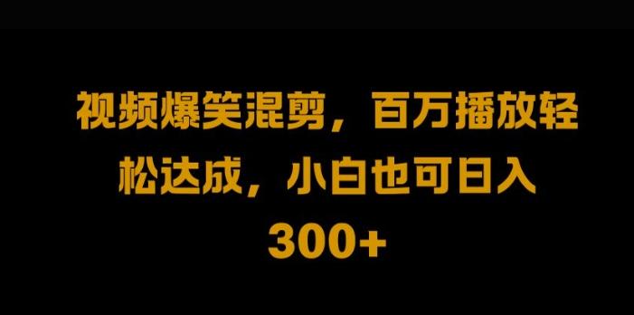 视频号零门槛，爆火视频搬运后二次剪辑，轻松达成日入1k-航海圈
