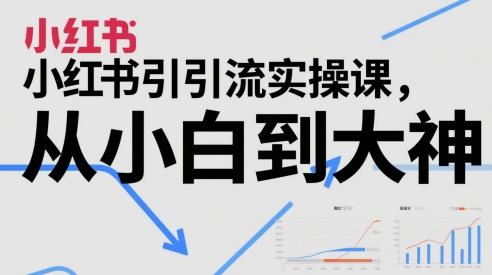 小红书引流实操课，从小白到大神-航海圈