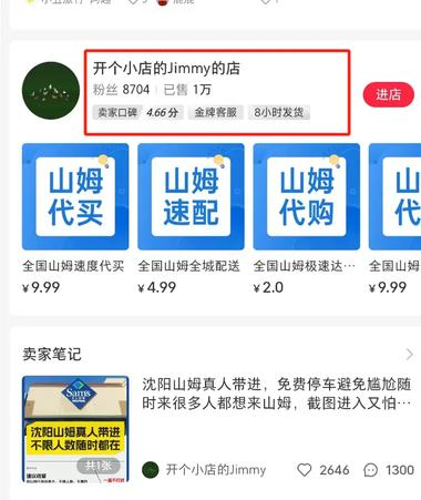 小红书，虚拟赛道，卖山姆带..#风向标-航海圈